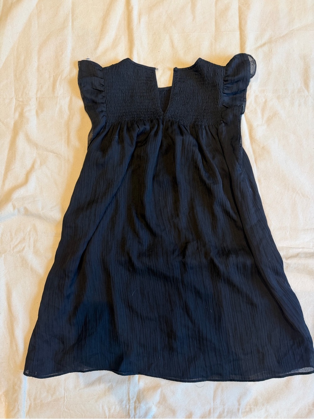 Banana Republic L Flutter-Sleeve Dress